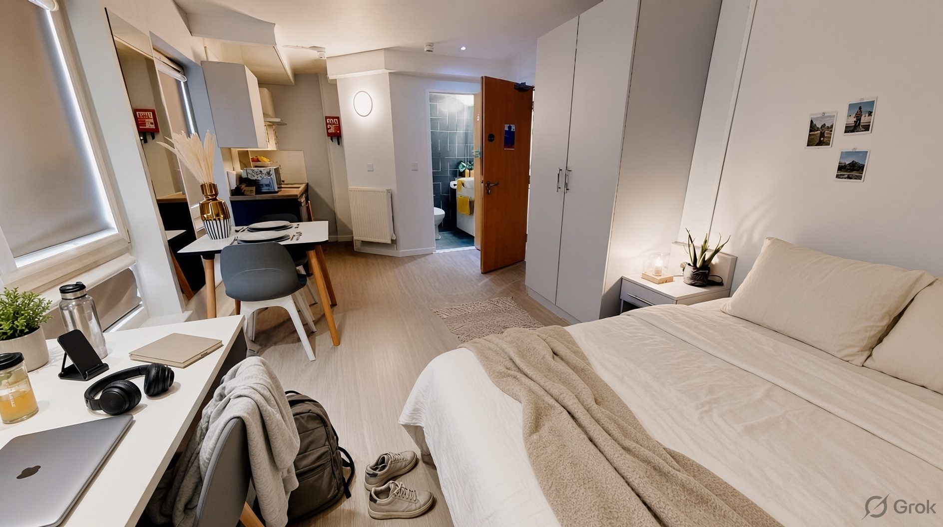 Spacious 33 sqm Studio Apartment Near Five Ways Station in Birmingham