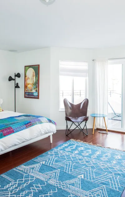 Light-Filled Master Suite with Private Deck, Wet Bar & Luxurious Bath
