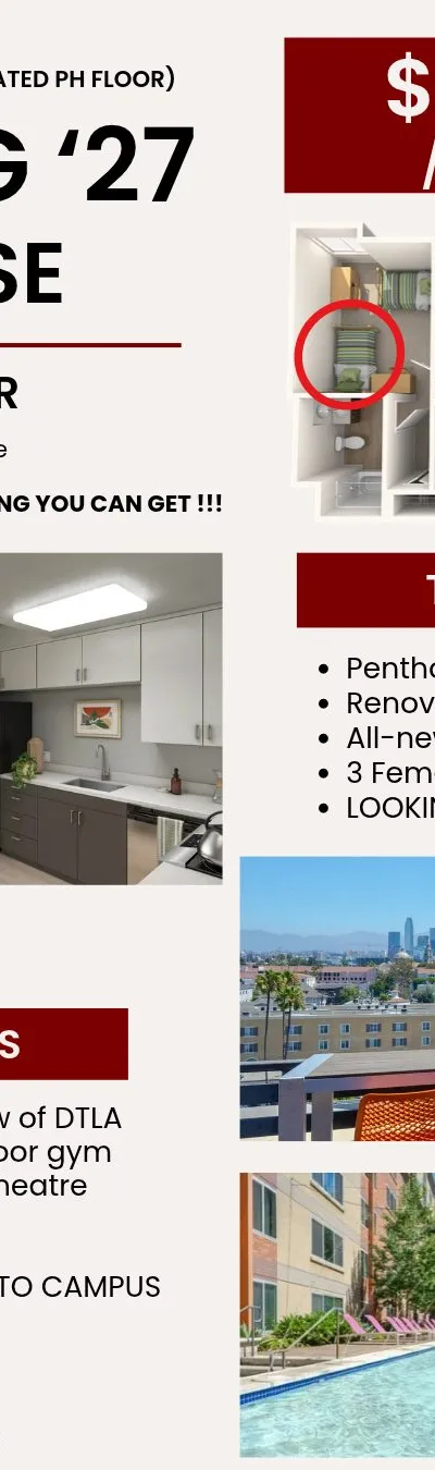 University Gateway Spring '27 Sublease