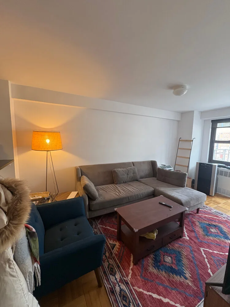1B1B with a large balcony in Hell's Kitchen