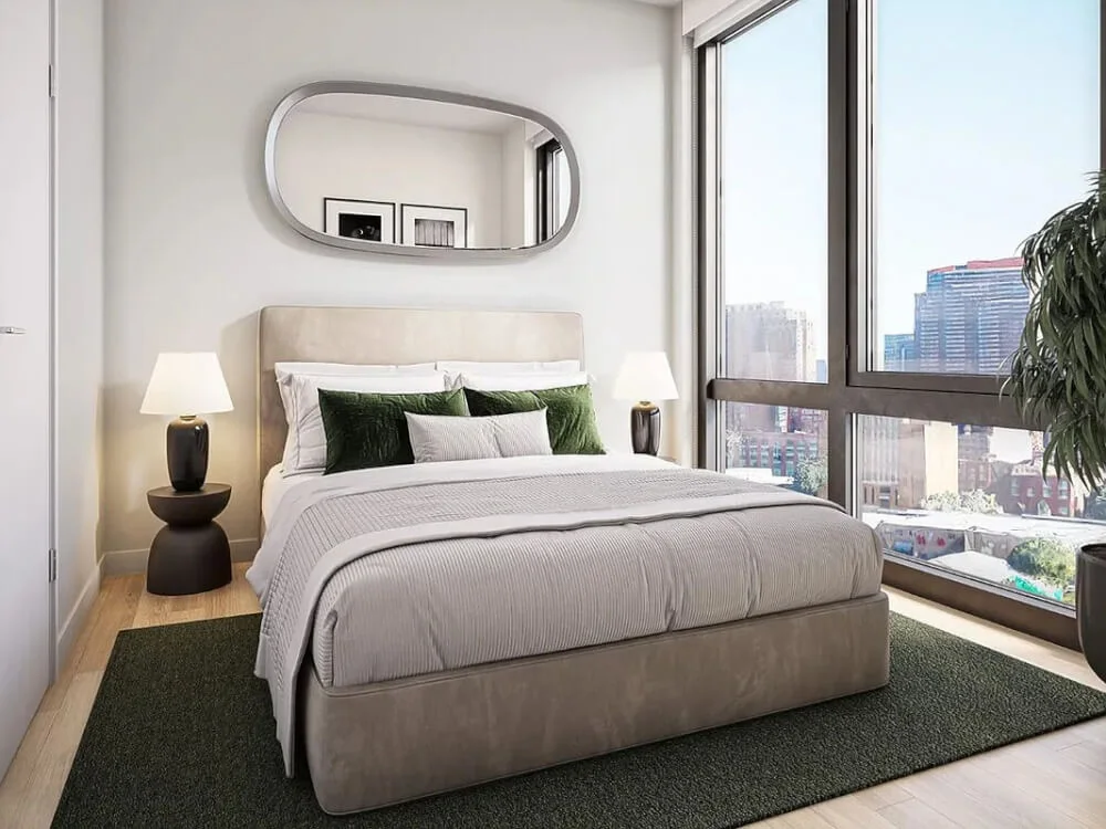 Water front City Skyline Modern Studio | Fully Furnished