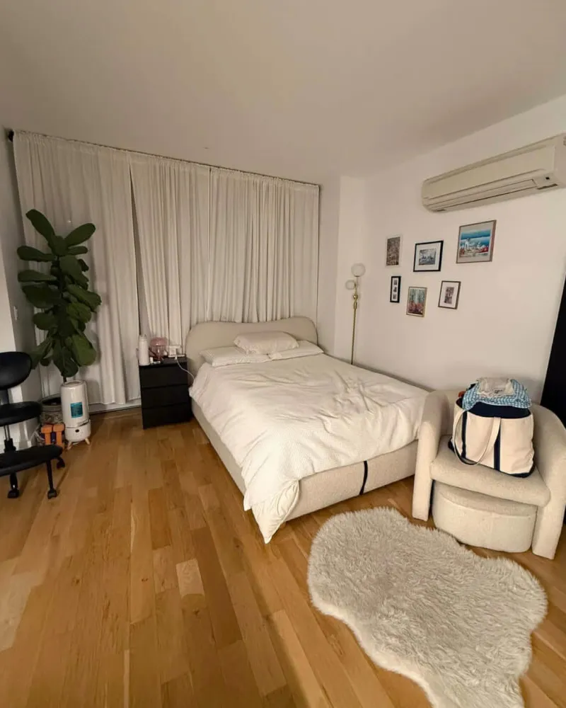 Studio in Williamsburg with Balcony and Gym