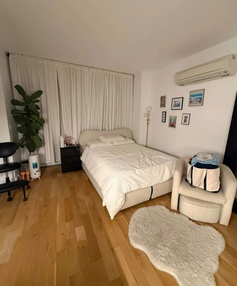 Studio in Williamsburg with Balcony and Gym