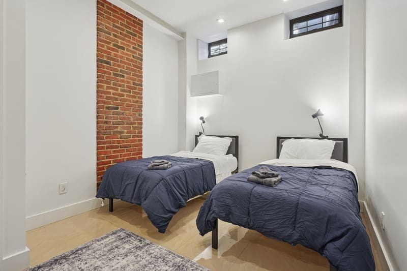 Furnished shared bedroom in a Queens apartment