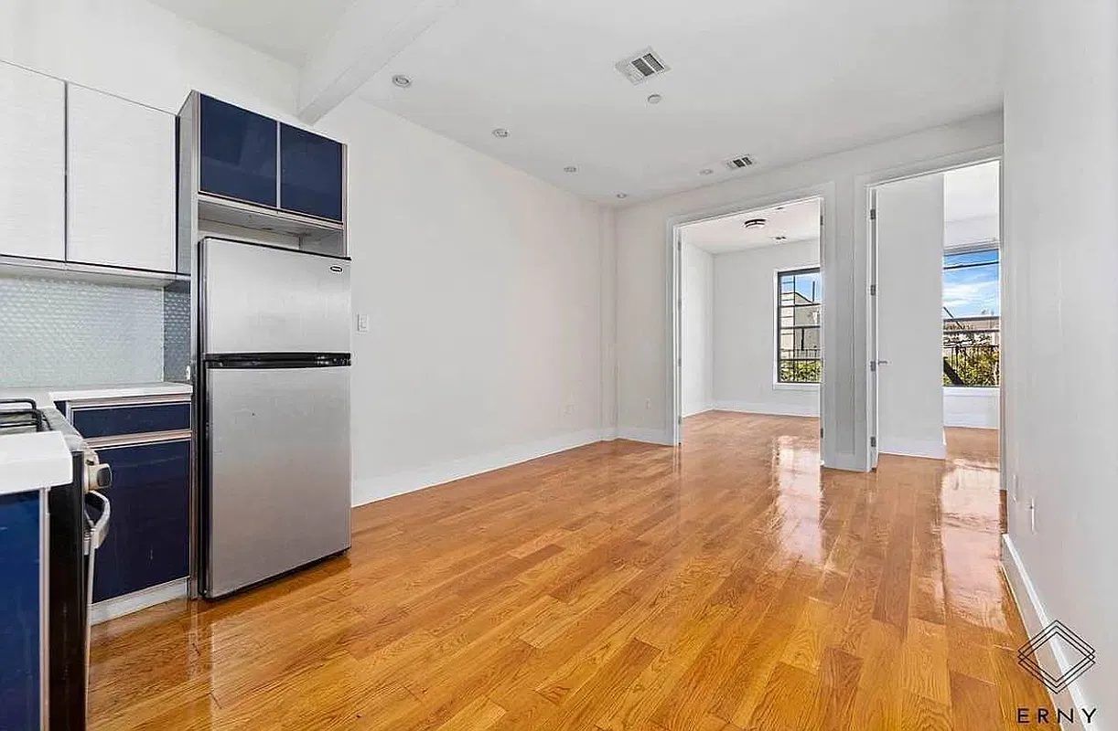 Furnished Bedroom in 3-Bedroom Bed-Stuy Apartment