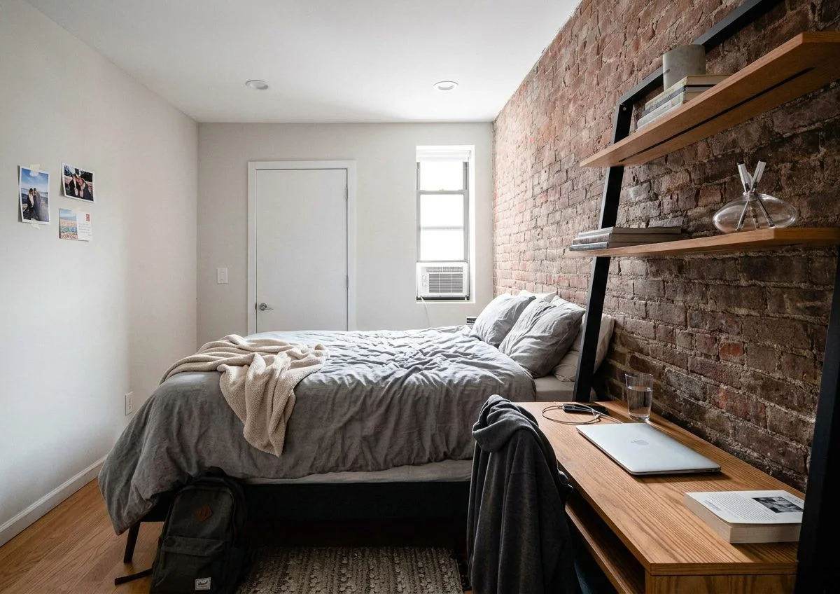Furnished private room in a Harlem townhouse apartment