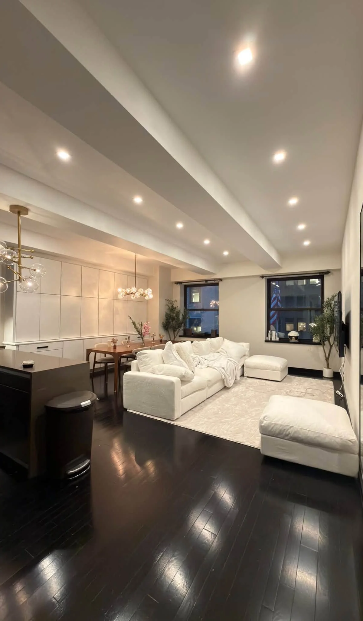 Master Bedroom in Luxury Fidi Apartment