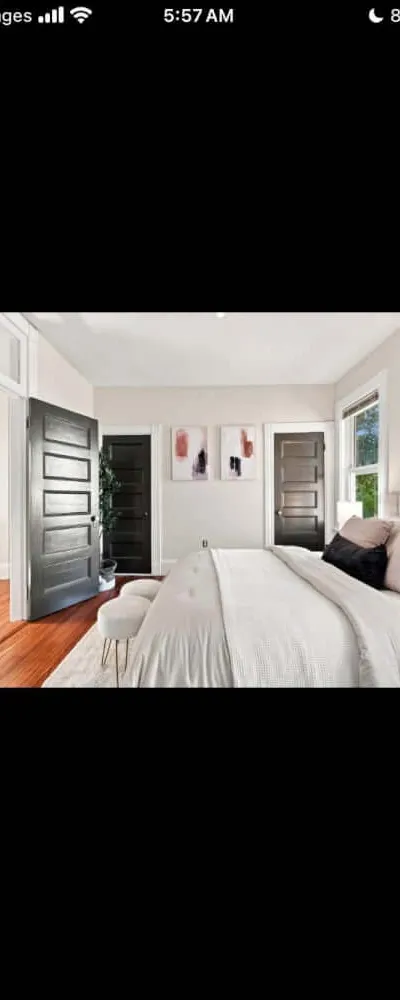 Furnished Bedroom in Jamaica Plain Condo