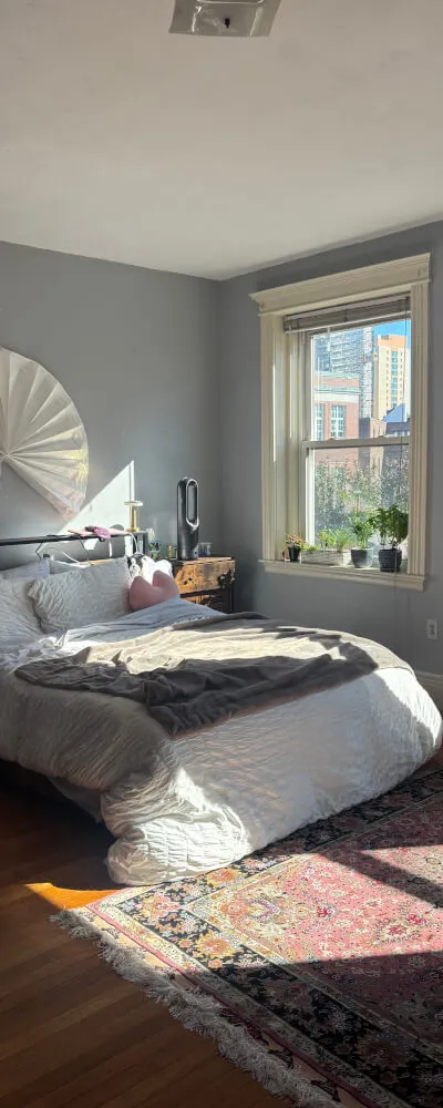 Large + lots of natural light bedroom in south campus