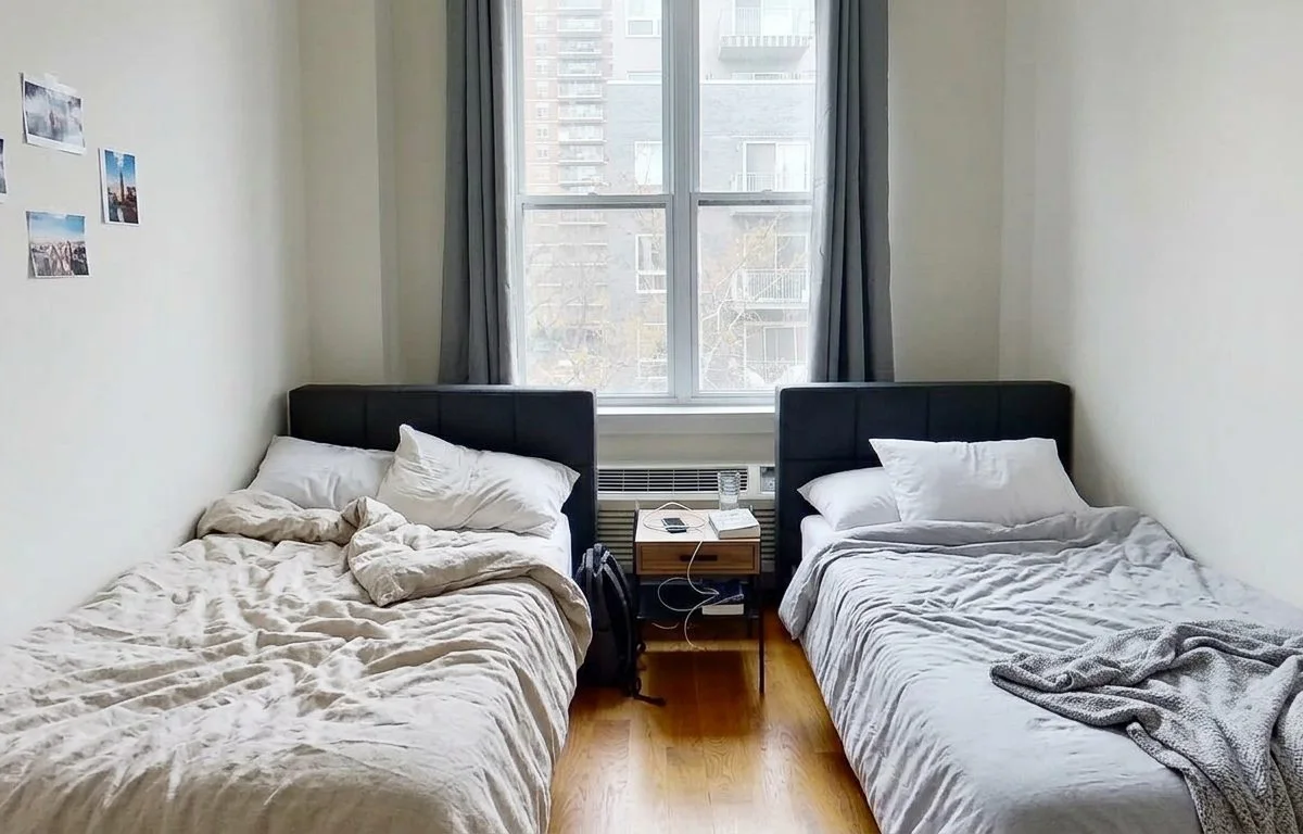 Furnished shared bedroom in Williamsburg apartment
