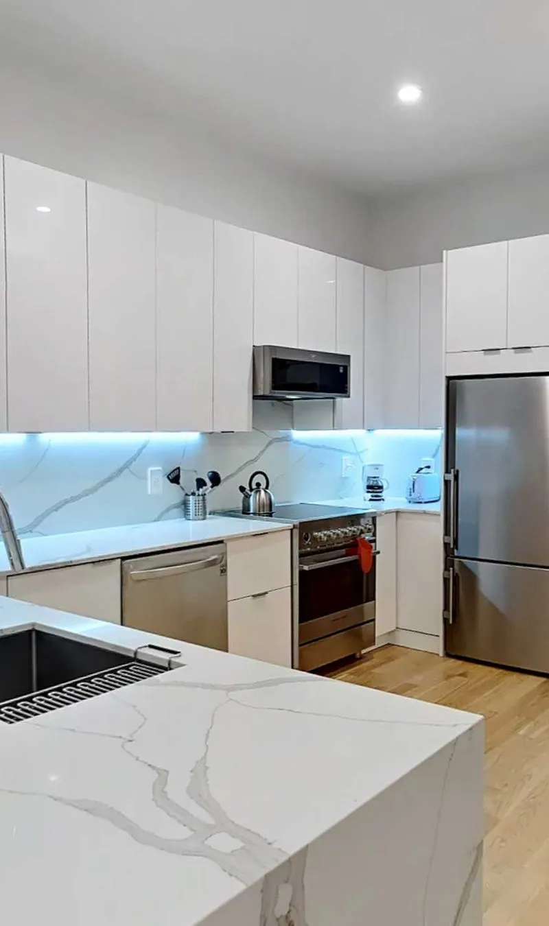 Furnished shared bedroom in a Bedford-Stuyvesant apartment