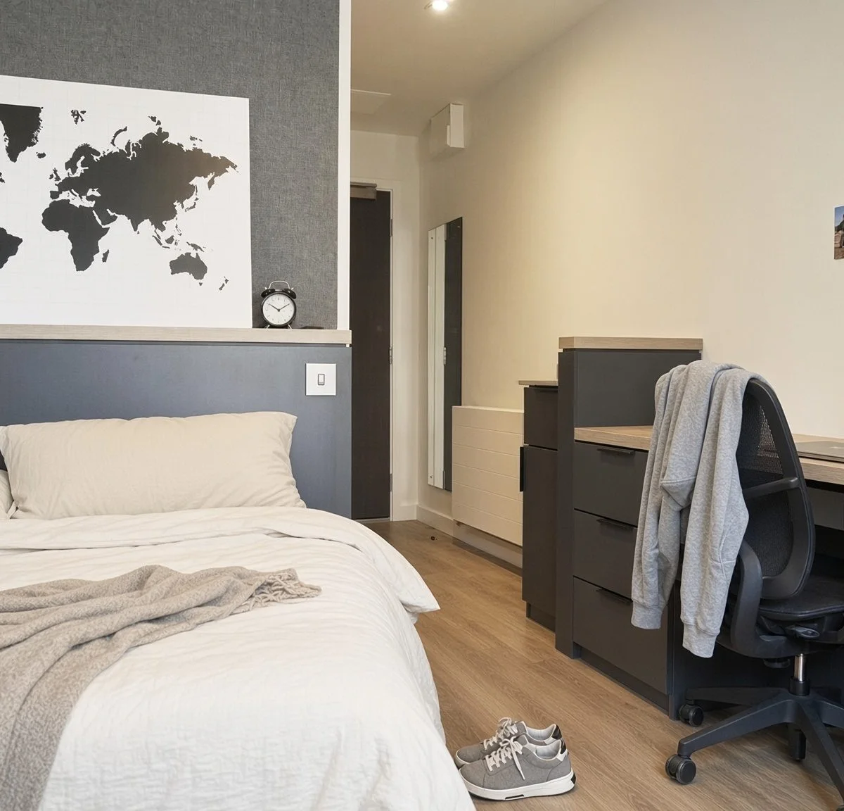 High-Floor Studio on 13th Floor at Vita Student Lewisham Exchange | Free Breakfast & Bi-Weekly Cleaning | All Inclusive