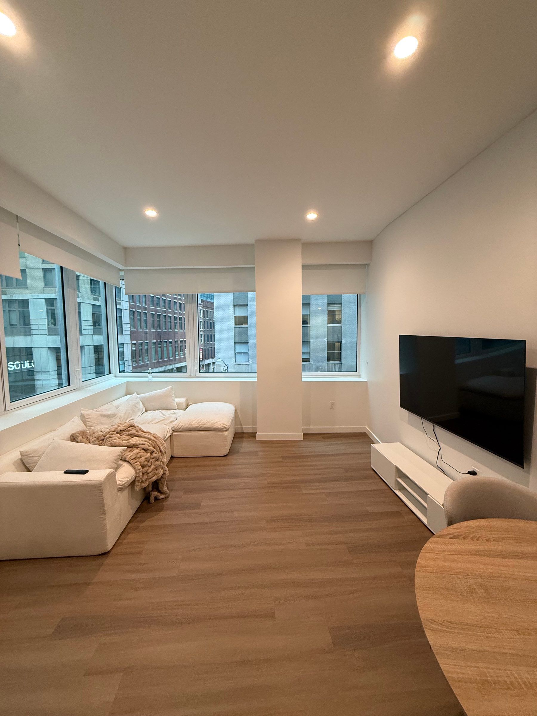 Furnished private room in a 2-bedroom modern new fidi apartment