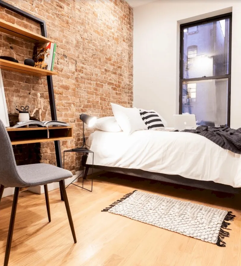 Furnished private room in a Central Harlem townhouse