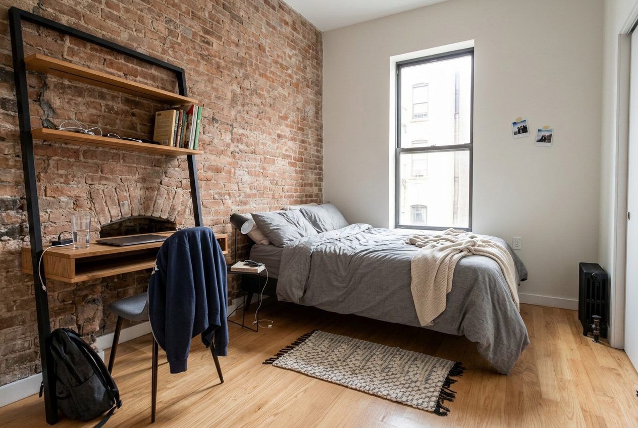 Furnished private room in a Central Harlem townhouse