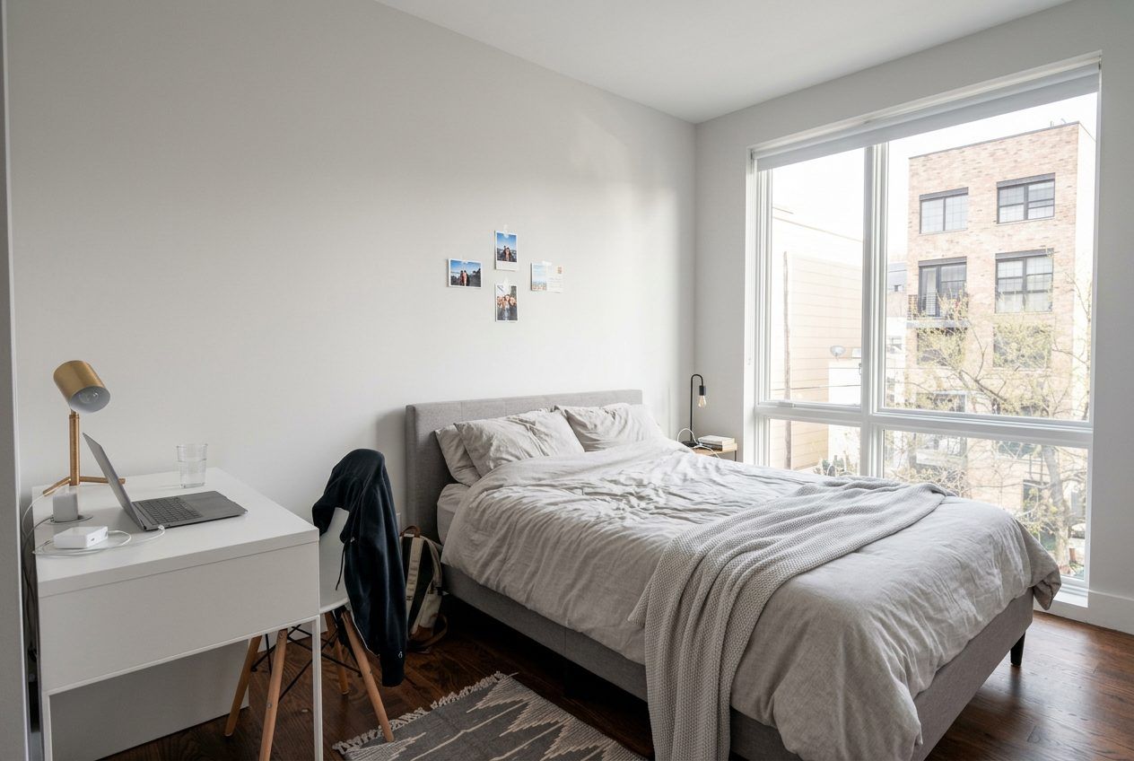 Furnished private bedroom in a Bushwick duplex