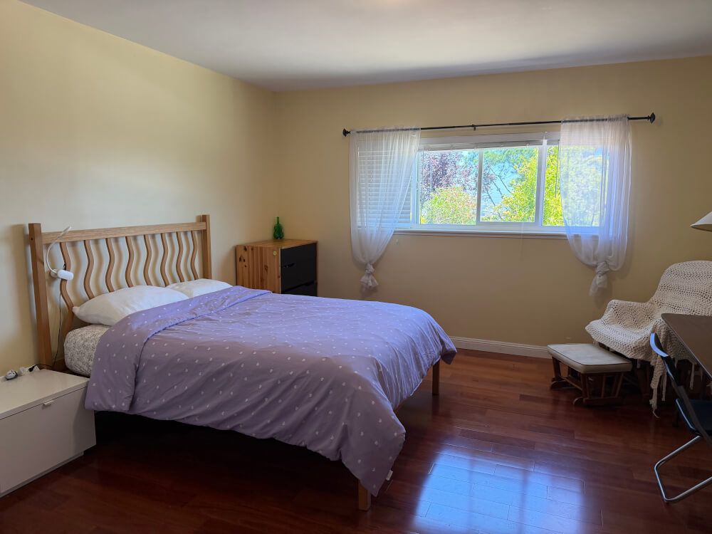 a room with a bay view