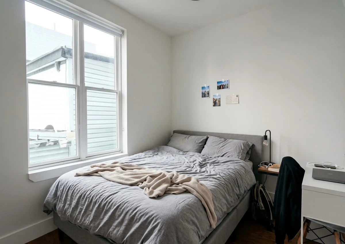 Furnished private bedroom in a Bushwick duplex apartment