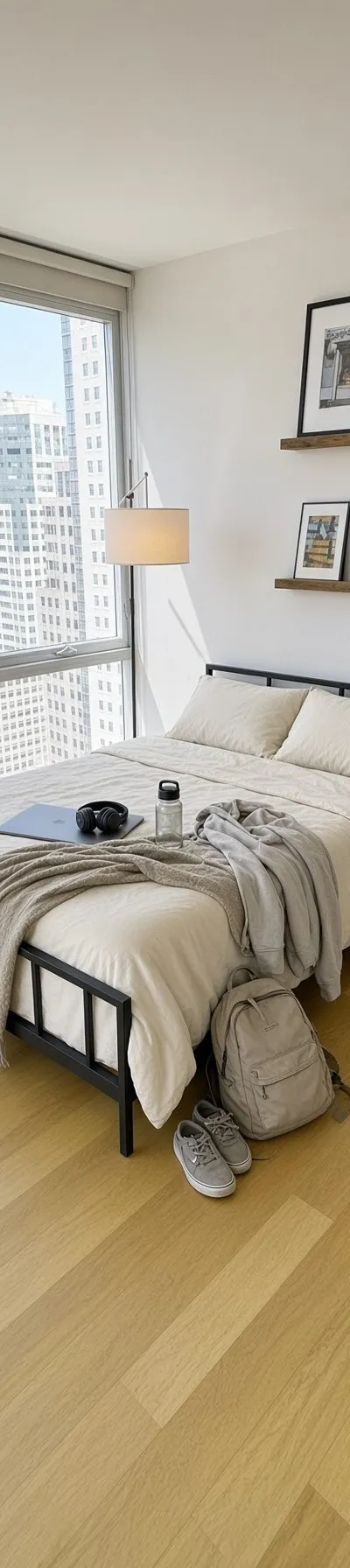 High-Floor Studio at Ava Willoughby with Stunning City Views