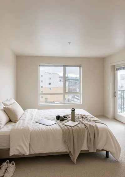 Modern & Spacious 2B2B (982 sqft) near UW | Base Rent | South-Facing Sunny High-Floor | Official Sublease