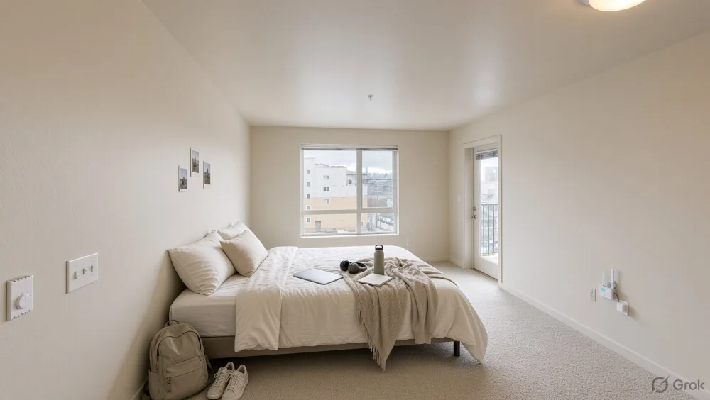Modern & Spacious 2B2B (982 sqft) near UW | Base Rent | South-Facing Sunny High-Floor | Official Sublease