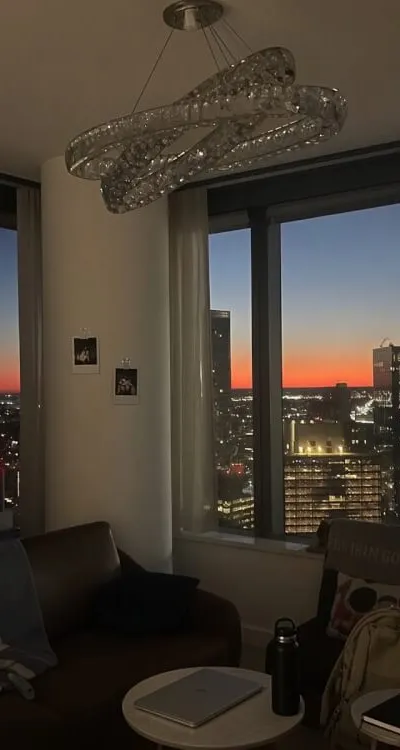 High-Floor Bedroom with Private Bath at Skyline Tower | Long Island City | Sublet | Furnished
