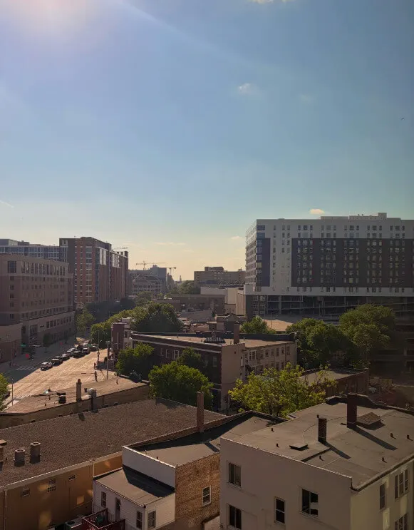UW–Madison Studio | Fully Furnished | Sunset Views | Near Campus & Shopping