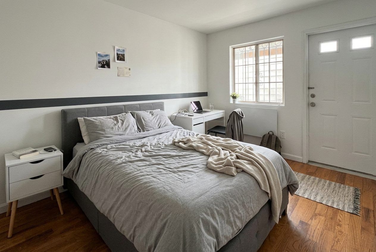 Furnished private room in a Bushwick duplex apartment