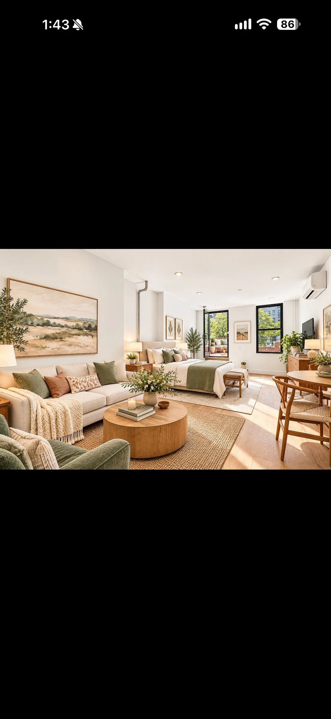 Downtown Studio w/ Massive Private Terrace