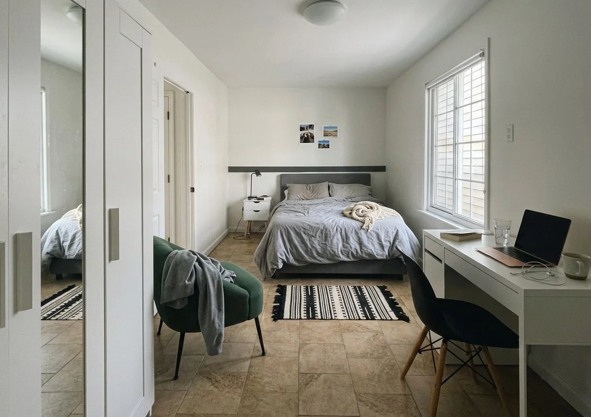 Furnished private room in a Bushwick duplex apartment