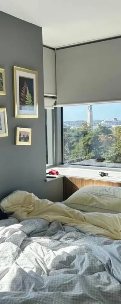 High-Floor Corner Studio at Brunswick House | Stunning Sunset Views | City Center | Near Transit