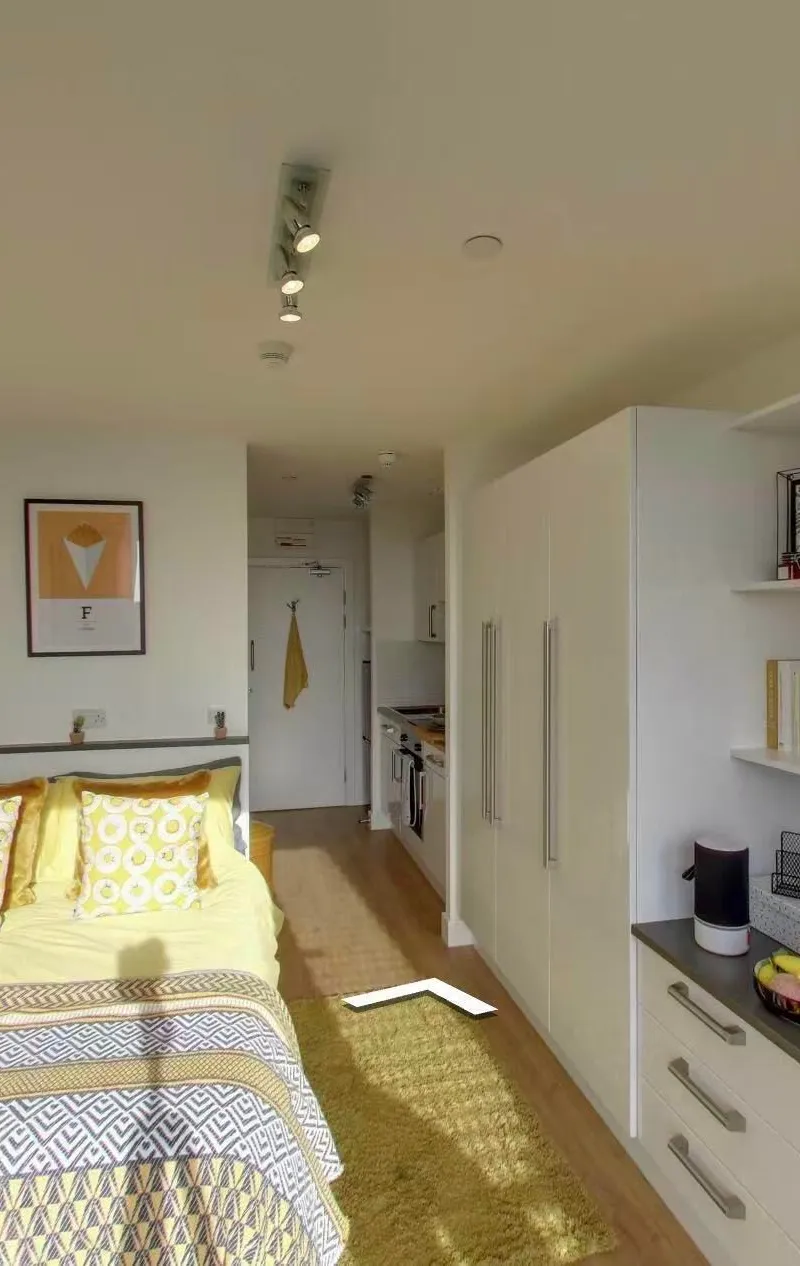 Subsidized Upper Deluxe Studio (~9th Floor, Block A) at CODE Fairfax Street (Coventry) | ALL BILLS INCLUDED | Official Code Sublease | Move-In Ready
