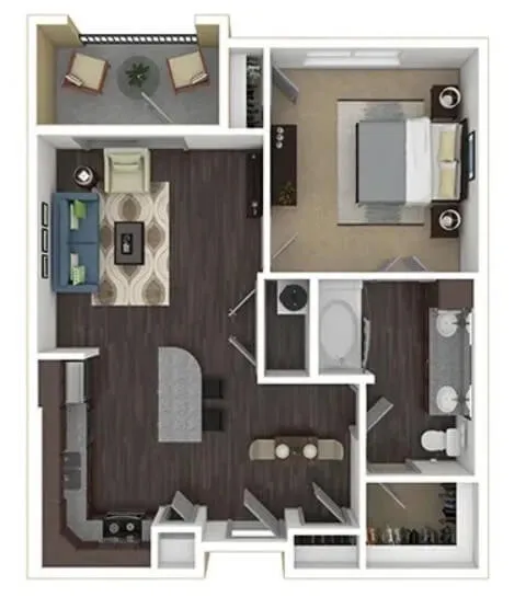DFW Area 1B1B | 15 Min to DFW Airport | Garage Parking | Large Patio