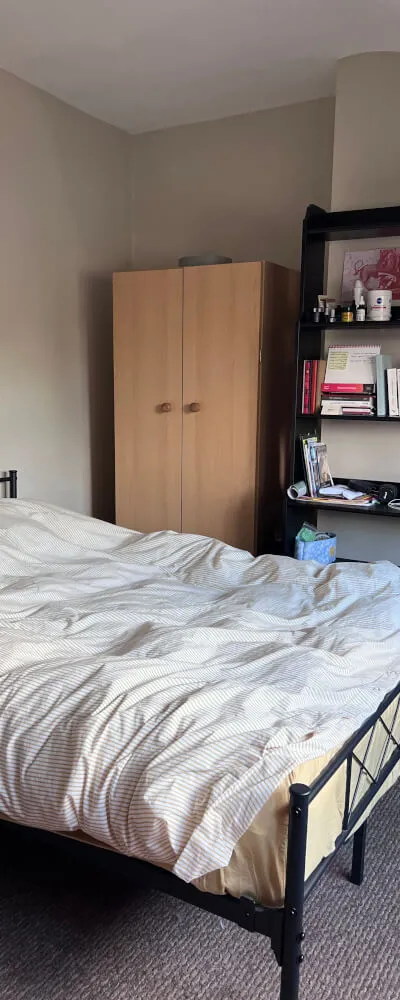 Cosy bedroom in a two-bedroom flat (cat included!)