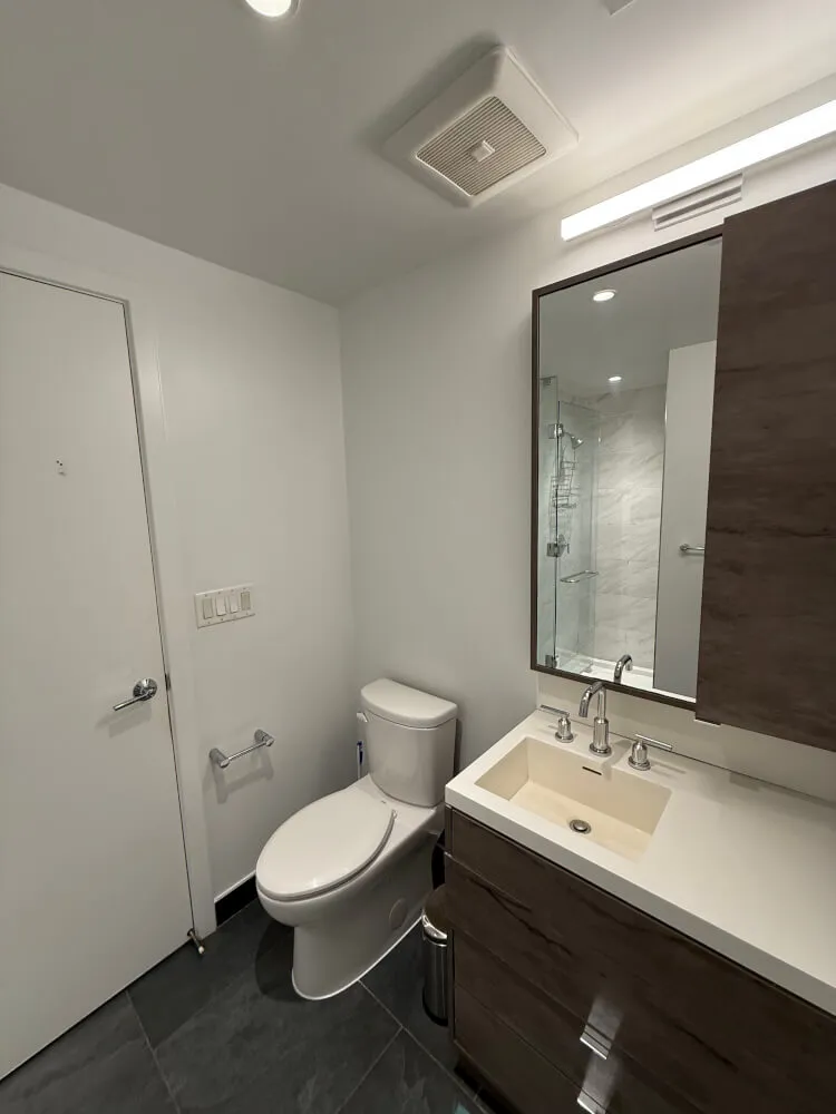 Cozy, Fully Furnished Room with Dedicated Workspace & Warm Ambient Lighting