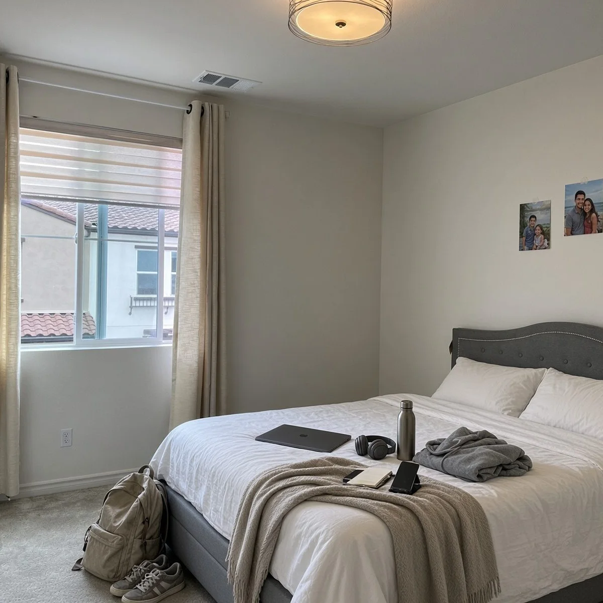 Spacious Master Bedroom with Private Bath and Walk-in Closet in Gated La Verne Community
