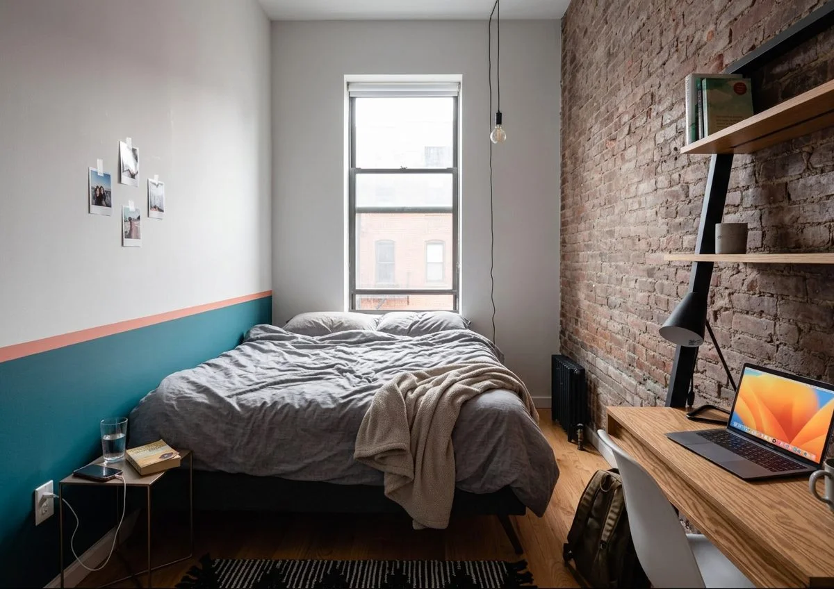 Furnished private room in a Harlem townhouse apartment