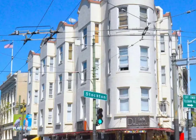 Private room with shared bathroom in North Beach, SF